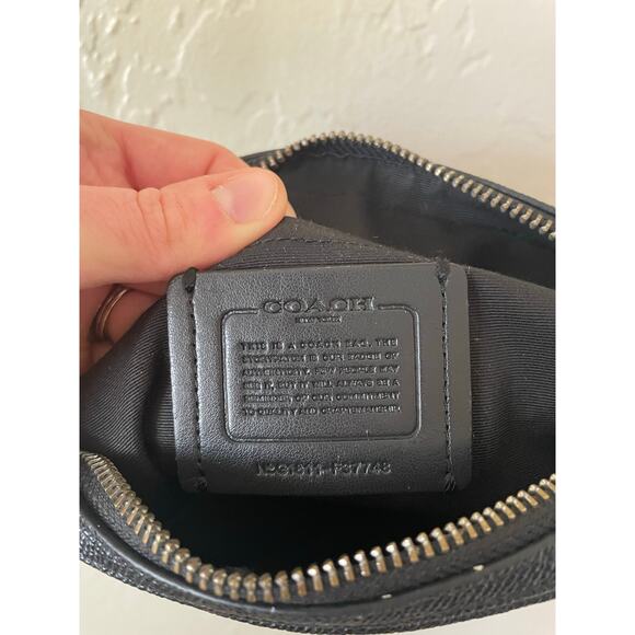 Coach Isla Chain Crossbody Purse Star Glitter F37748 Festival Concert Event Punk - Picture 11 of 15